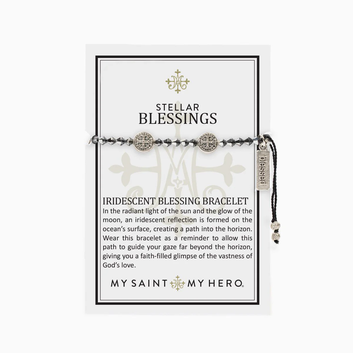 Stellar Blessings Iridescent Bracelet – Light & Faith - Blessed Bands