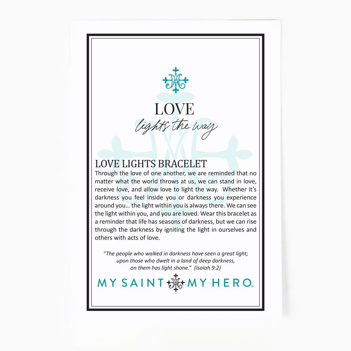 Love Lights the Way Bracelet – St. Amos Pearl Jewelry - Blessed Bands