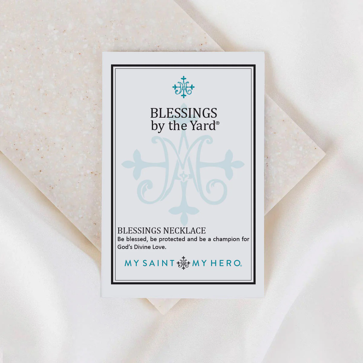 Blessings by the Yard Necklace – Continuous Grace & Faith - Blessed Bands