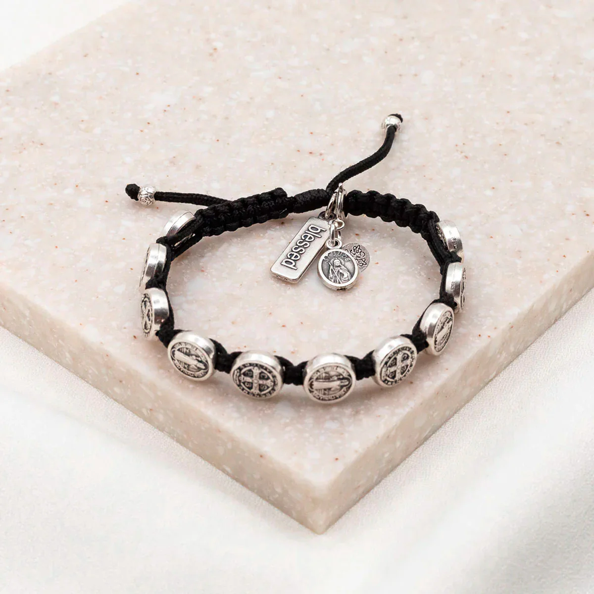 Saint Jude Medal – Faith & Hope Christian Pendant - Blessed Bands