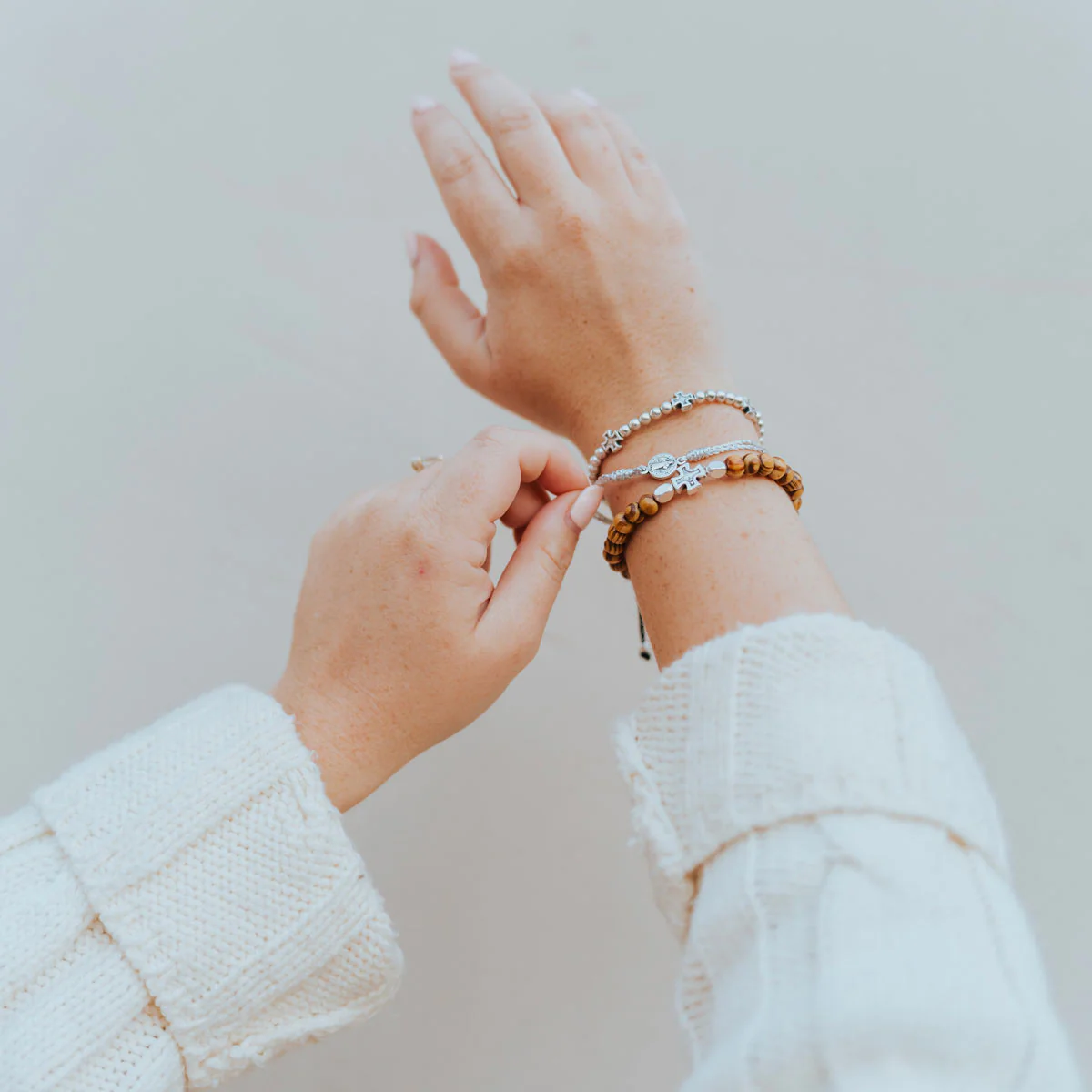 Healing Stack – Faith & Restoration Jewelry Set - Blessed Bands