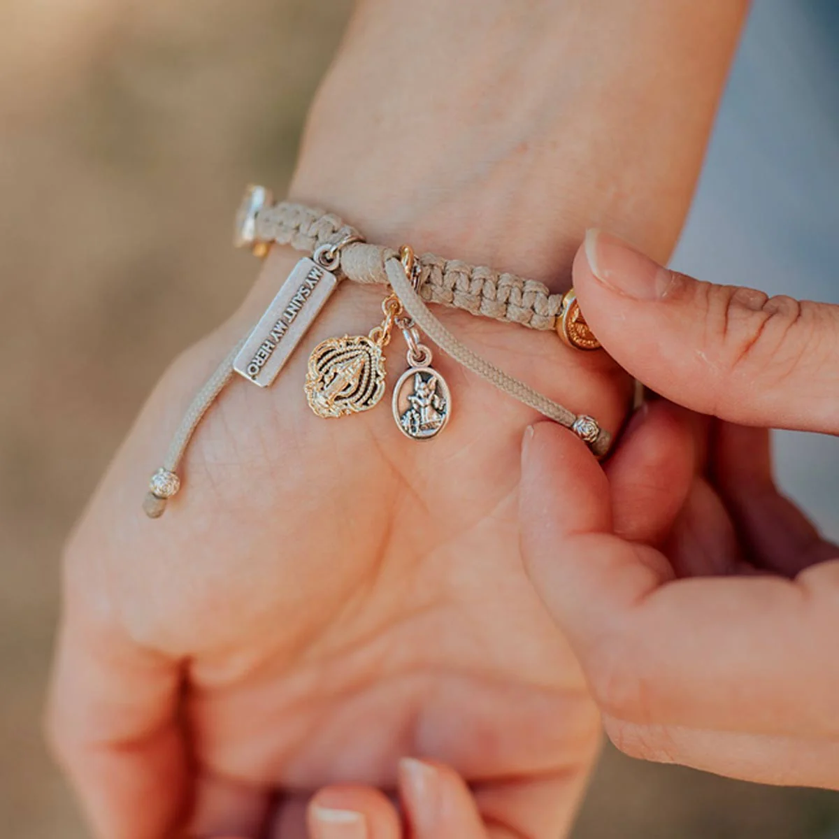 Choose Your Saint Medals – Small Christian Pendants - Blessed Bands