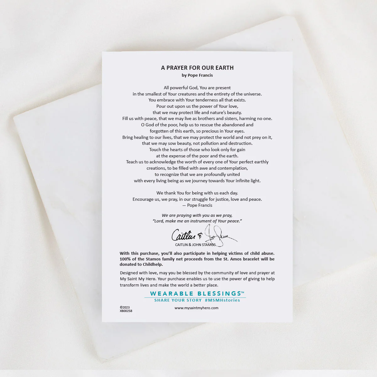 St. Francis Peace Bracelet – Faith & Humility Jewelry - Blessed Bands