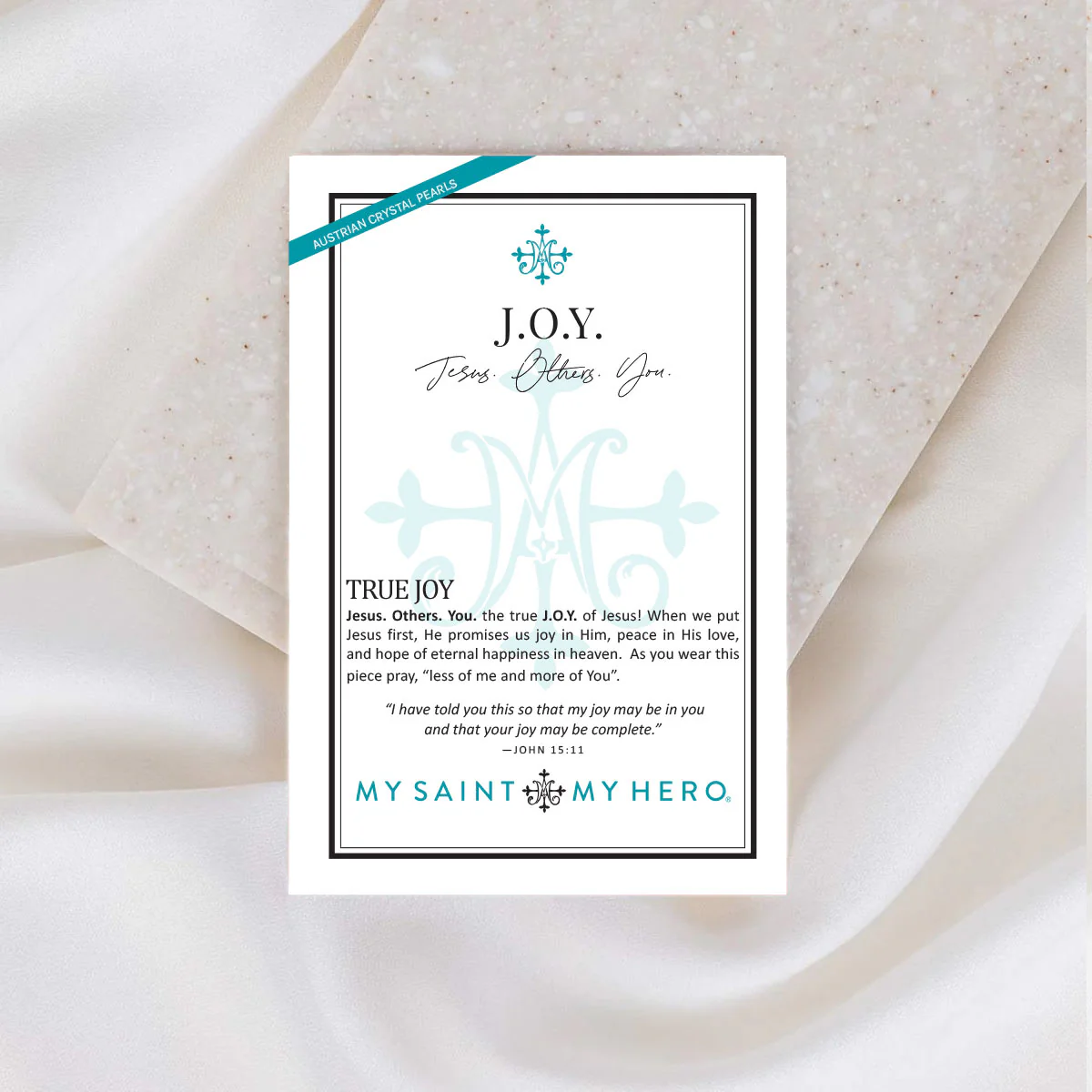 J.O.Y. Necklace – Joyful Faith & Christian Inspiration - Blessed Bands