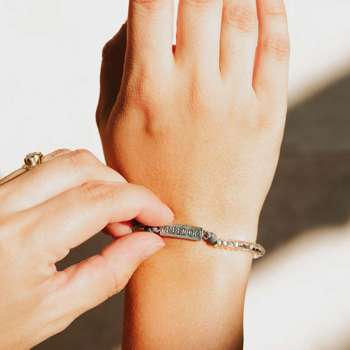 Freedom Bracelet – Human Trafficking Awareness & Faith - Blessed Bands