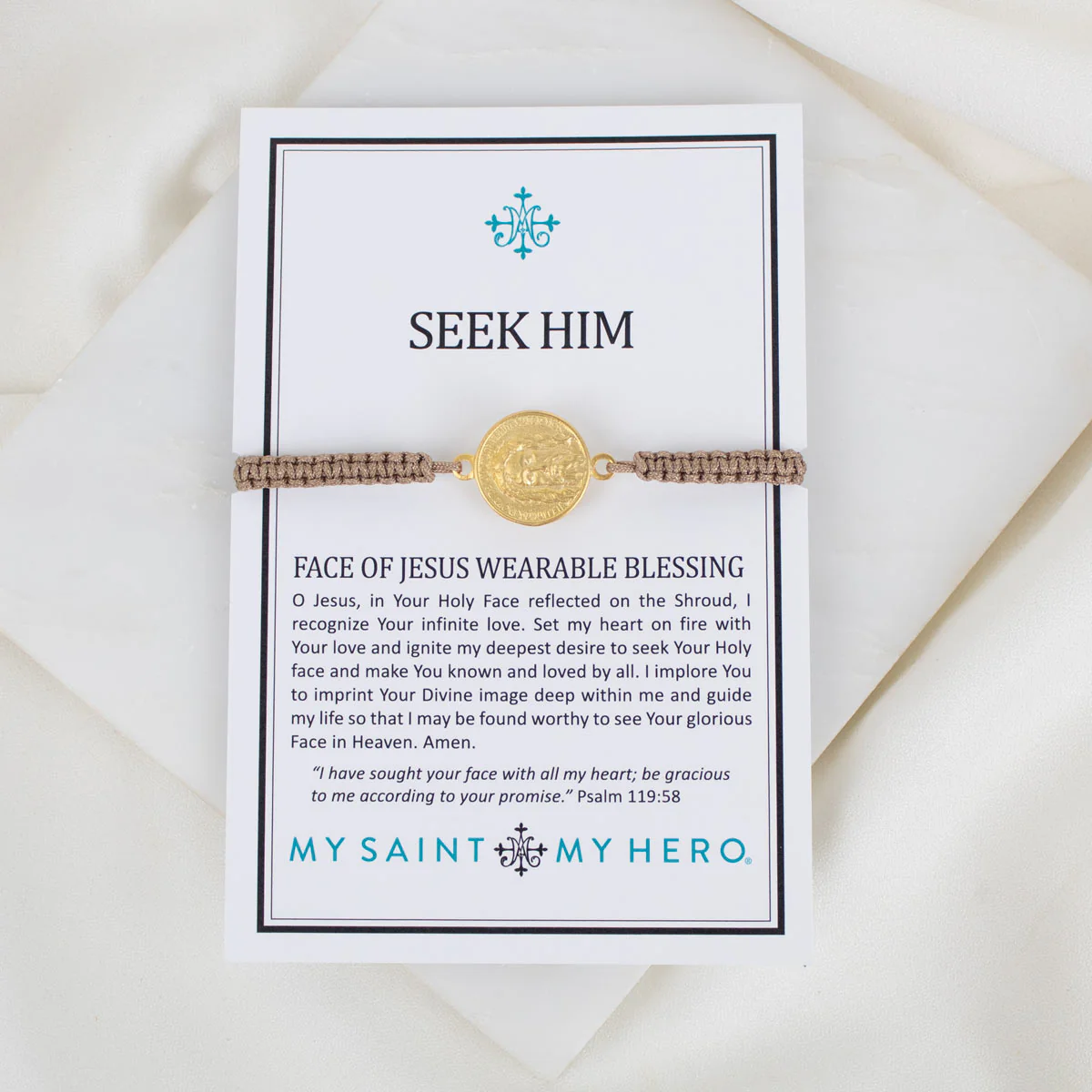 Seek Him Christian Faith Bracelet for Daily Reflection - Blessed Bands