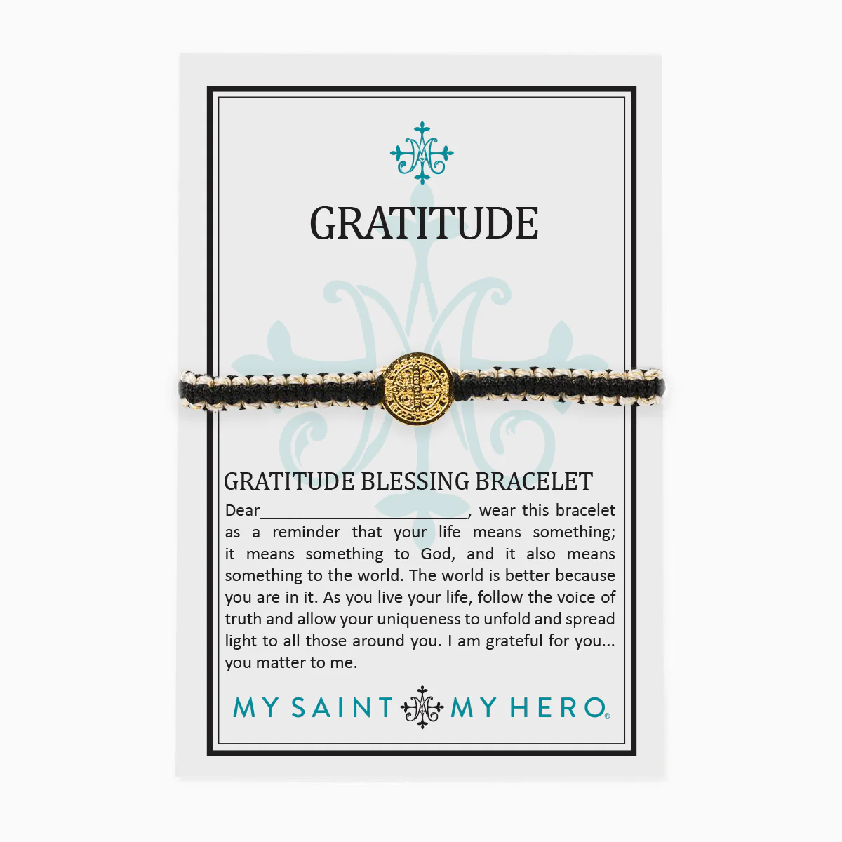 Gratitude Blessing Bracelet – Faith & Thankful Heart - Blessed Bands
