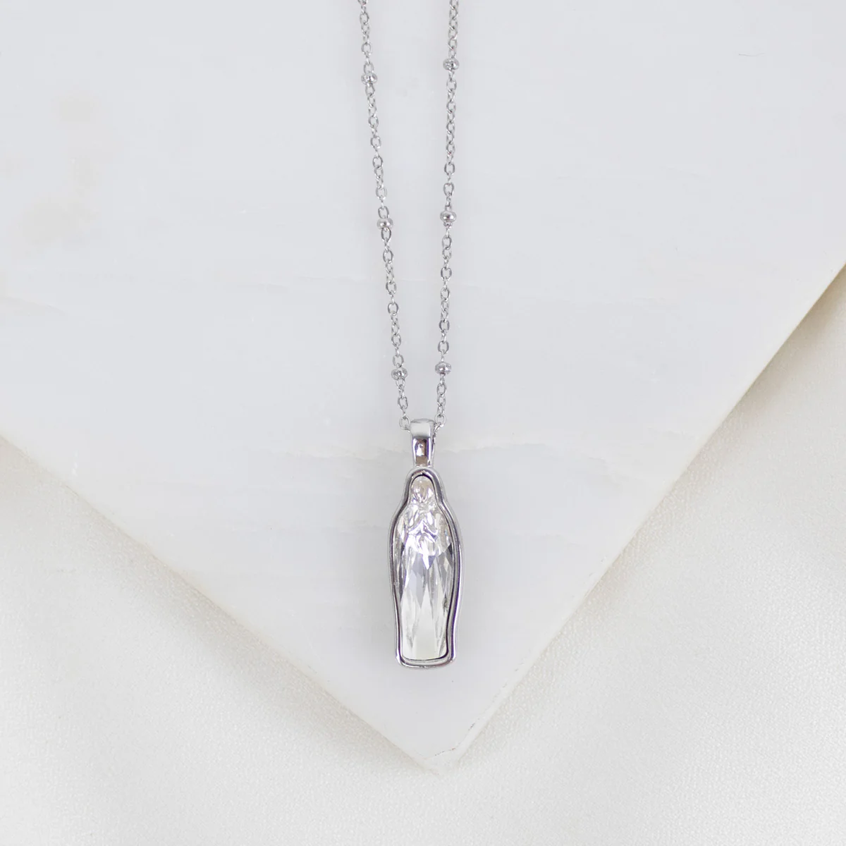 Queen of the Universe Marian Faith Petite Necklace - Blessed Bands