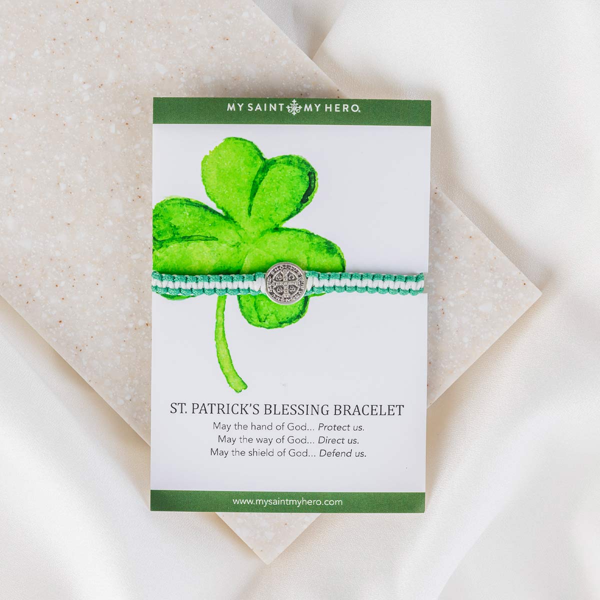 St. Patrick’s Blessing Bracelet – Faith & Protection Gift - Blessed Bands