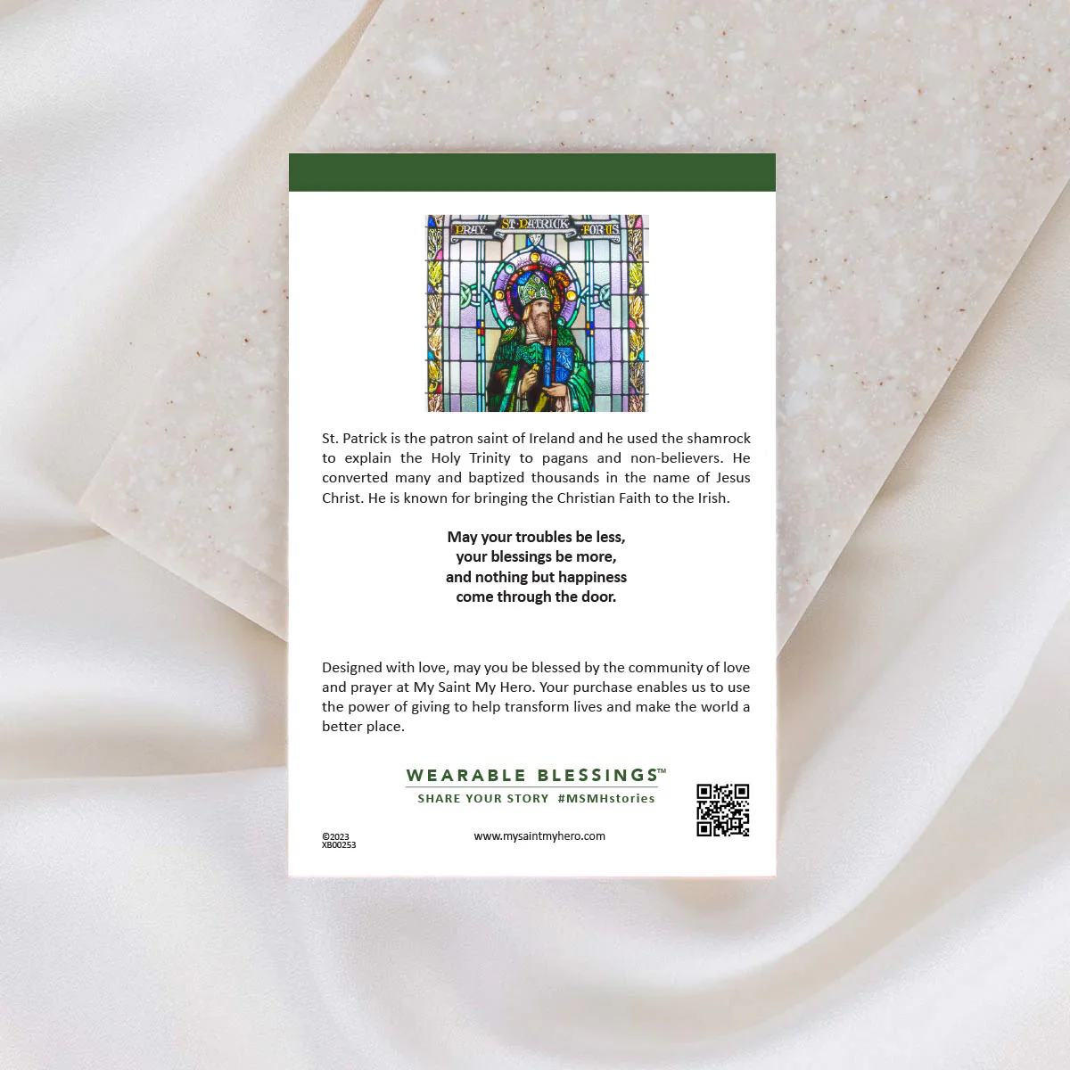 St. Patrick Home Blessing – Protection & Grace Prayer - Blessed Bands