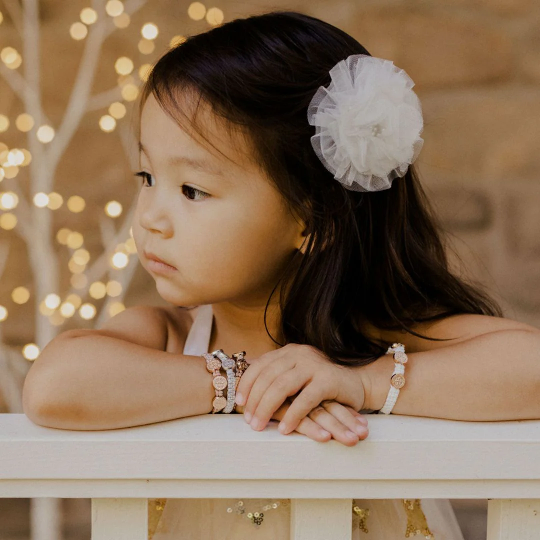 Share the Love St. Amos Bracelet for Kids – Metallic - Blessed Bands