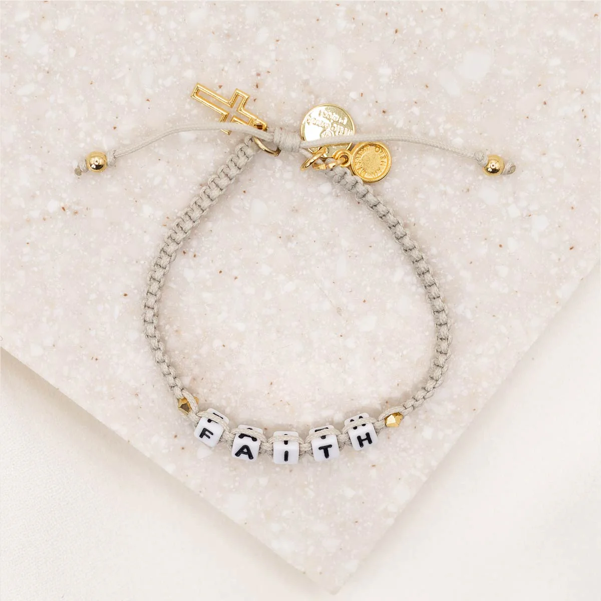 My Saint My Hero Faith Bracelet by Little Words Project - Blessed Bands