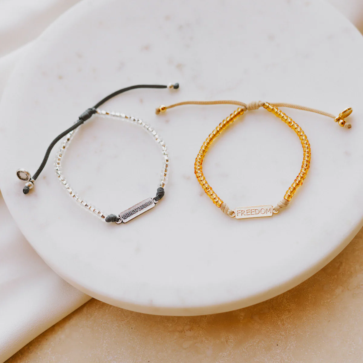 Freedom Bracelet – Human Trafficking Awareness & Faith - Blessed Bands