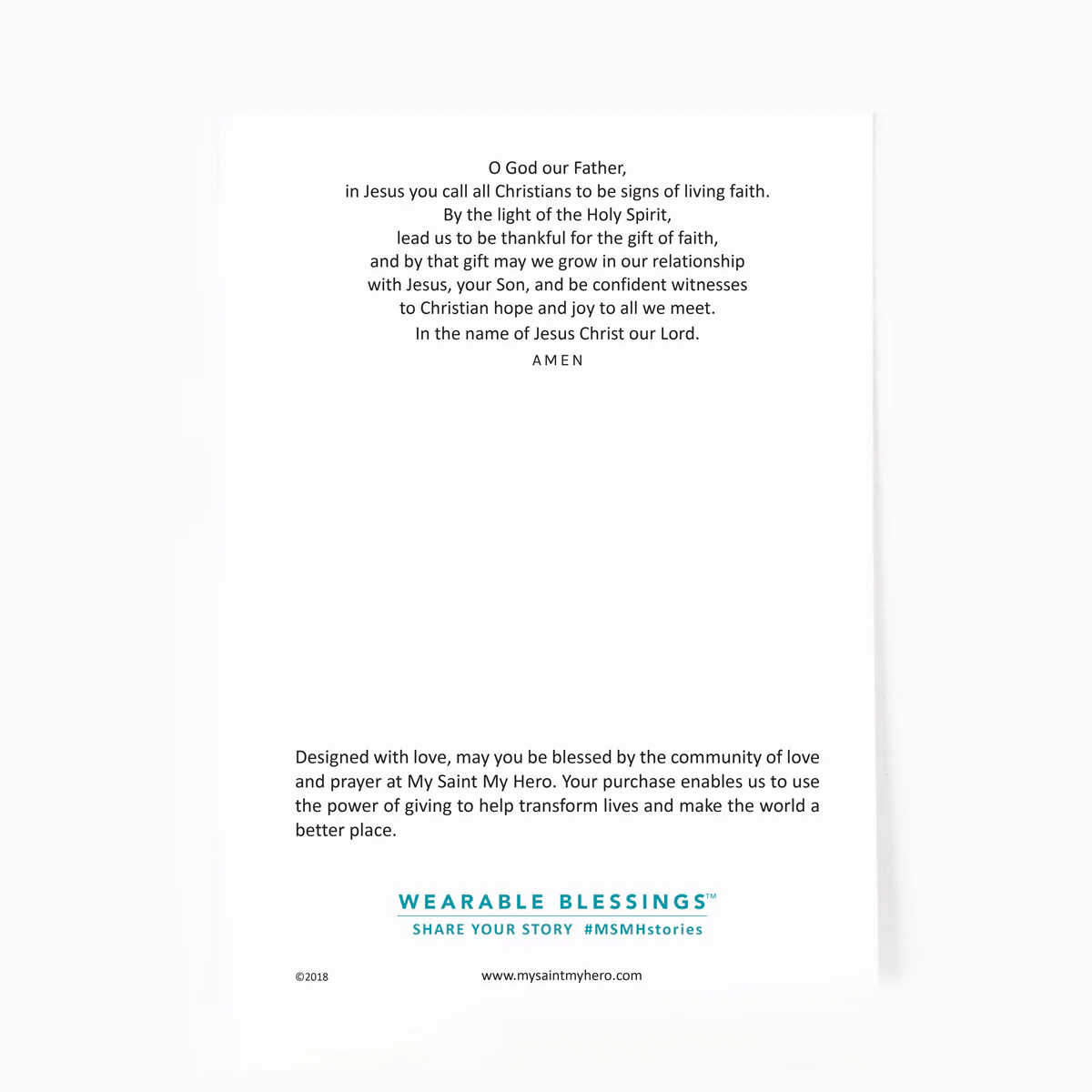 Pillar of Faith Sterling Silver Ring – Christian Jewelry - Blessed Bands