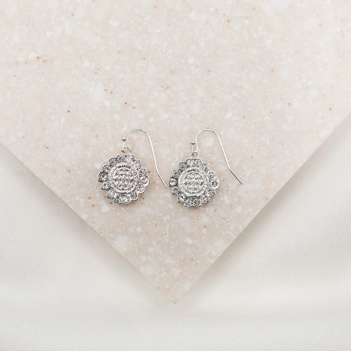 Brilliance Drop Earrings – Radiant Beauty & Faith - Blessed Bands