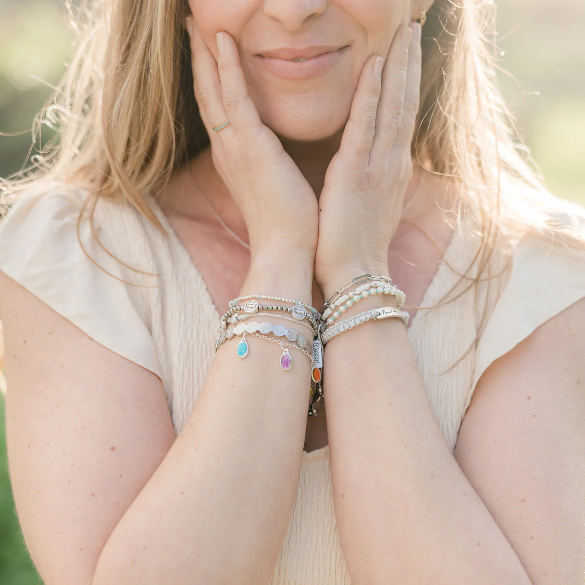 Miracles Miraculous Mary Charm Bracelet – Faith & Grace - Blessed Bands