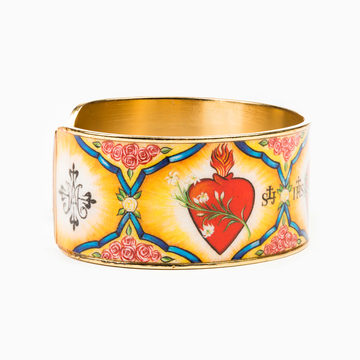 Holy Family Everlasting Heart of God Cuff – Faith & Love - Blessed Bands