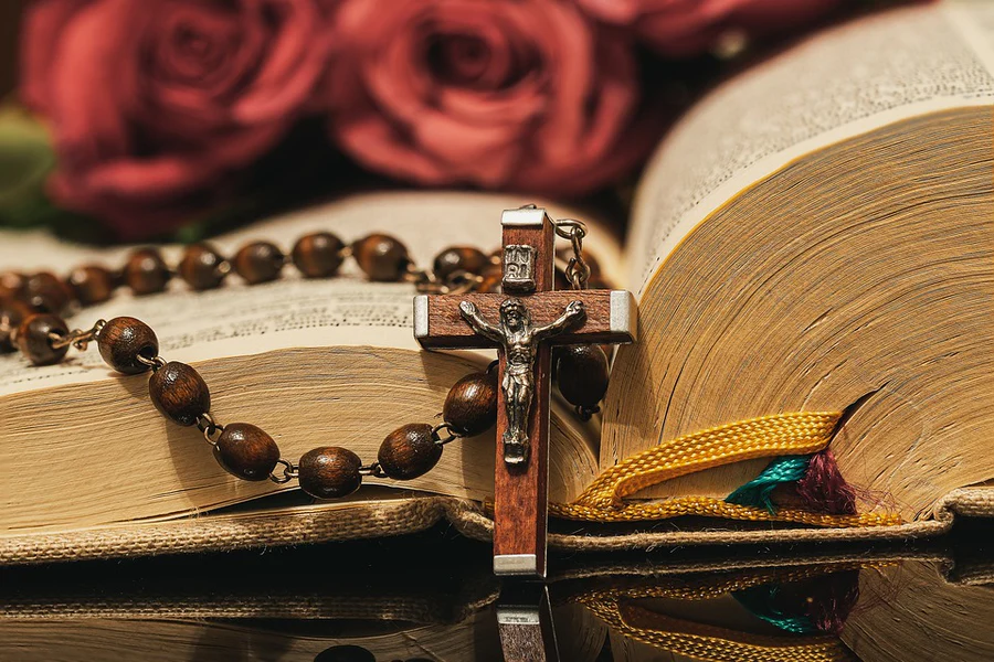 The Spiritual Power Behind Wearing a Rosary Necklace Daily - Blessed Bands
